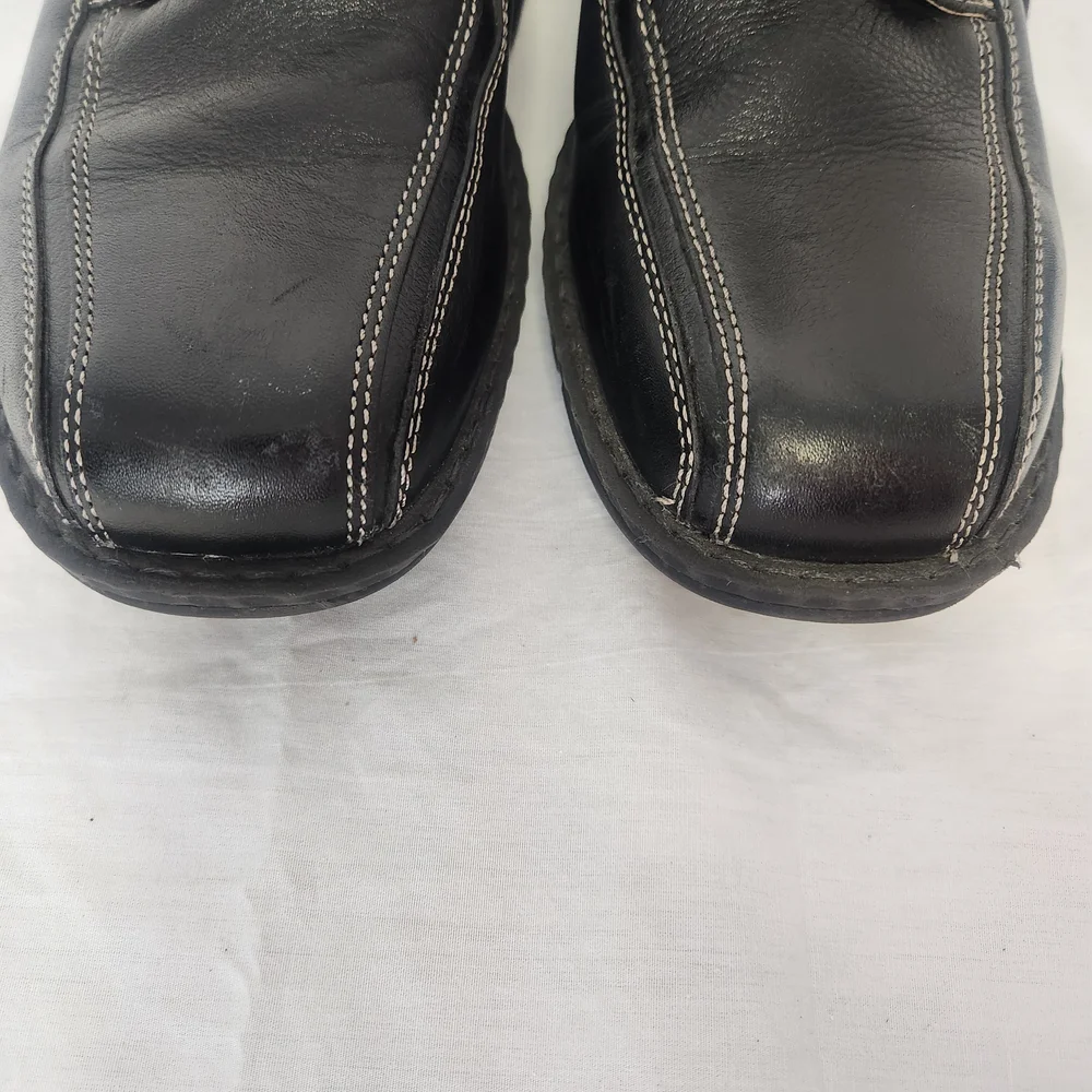 Dockers‎ Black Leather Oxfords